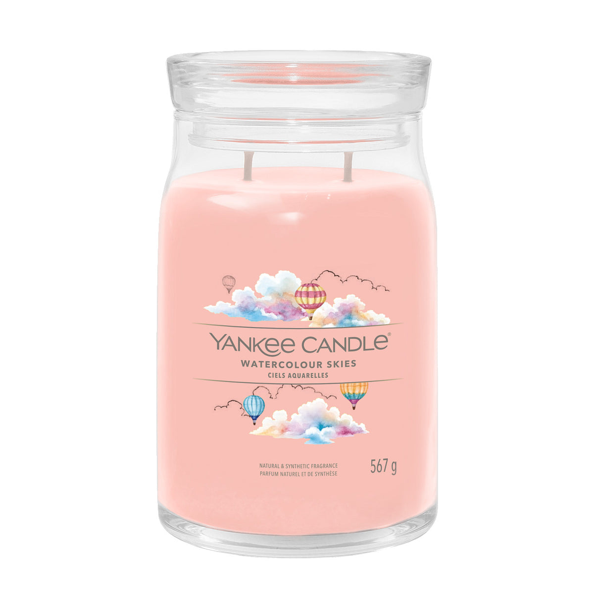 Watercolour Skies - Signature Large Jar Scented Candle