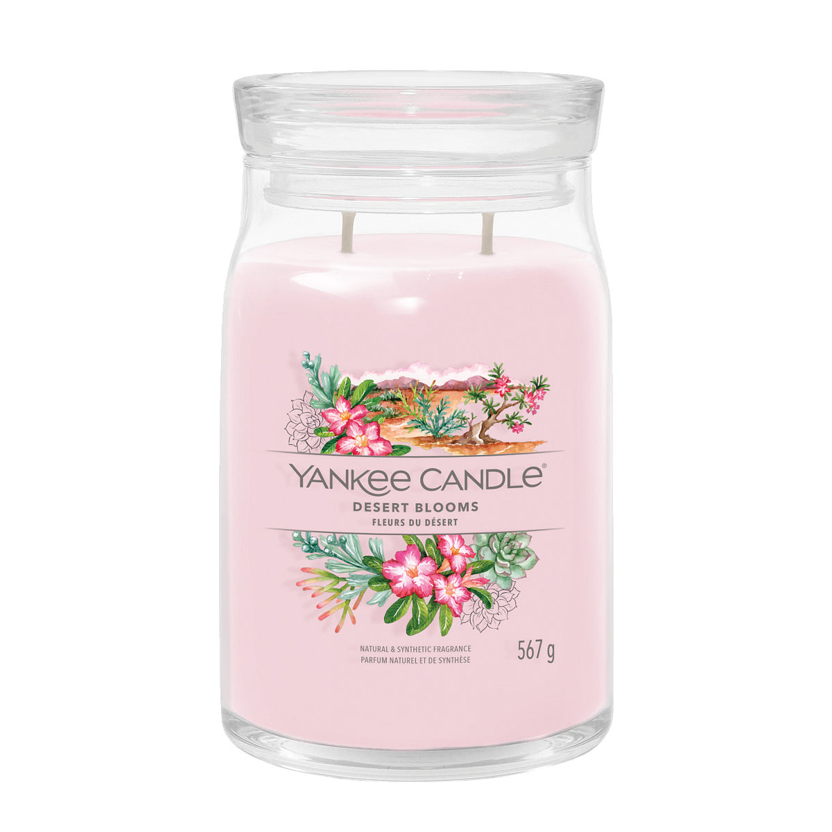 Desert Blooms - Signature Large Jar Scented Candle