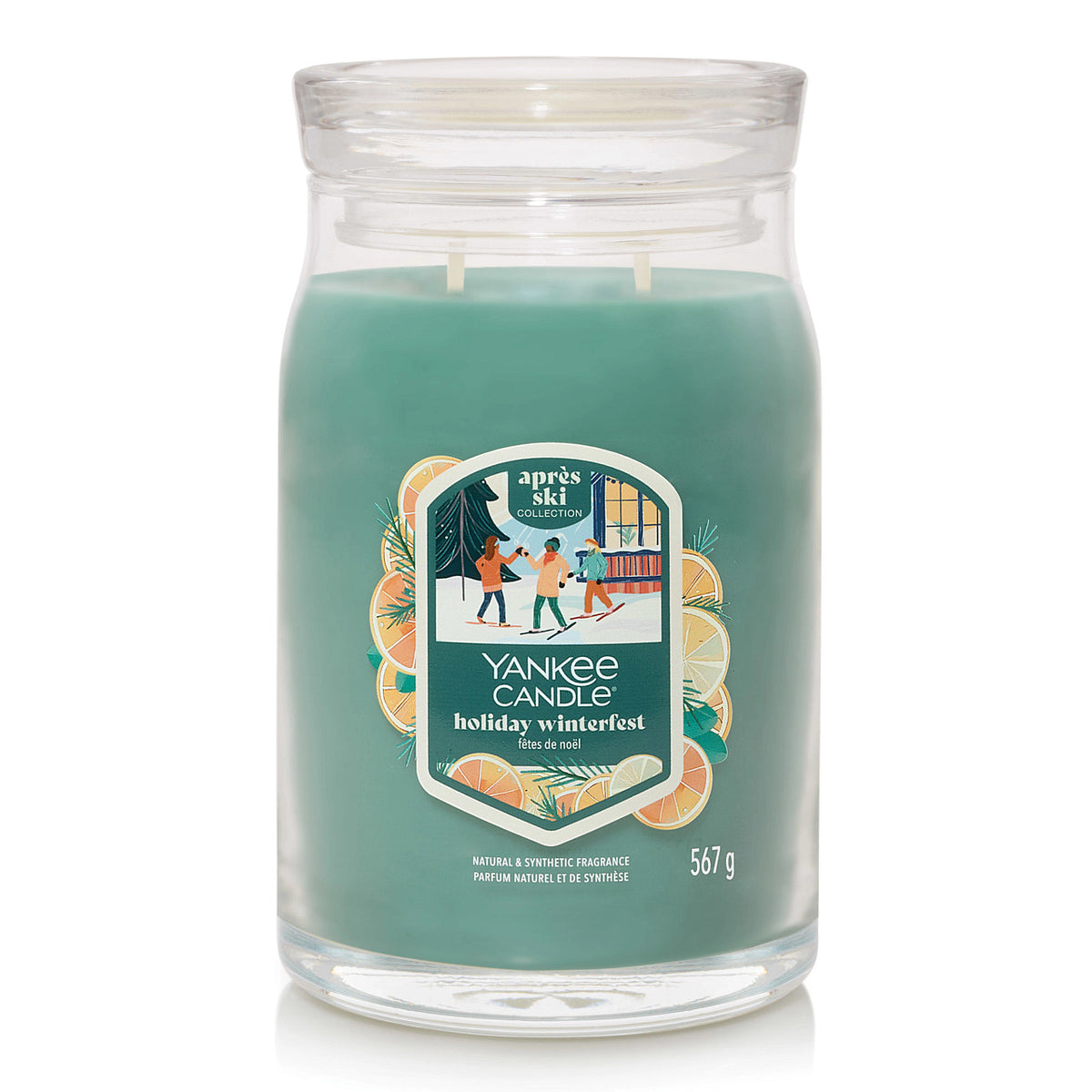 Holiday Winterfest - Signature Large Jar Scented Candle