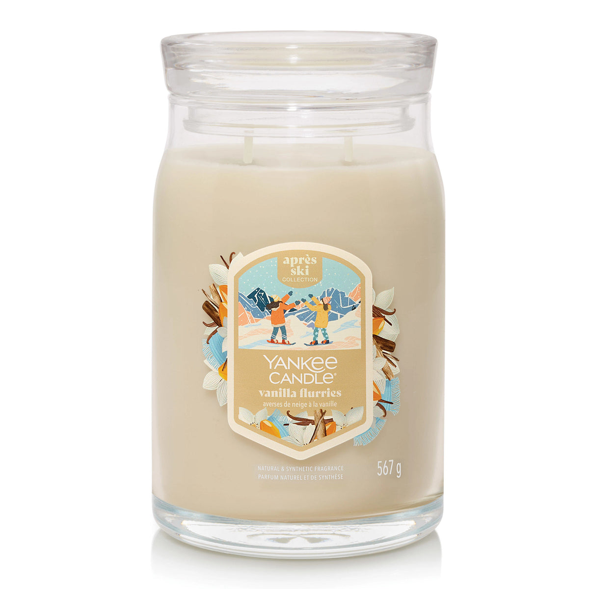 Vanilla Flurries - Signature Large Jar Scented Candle