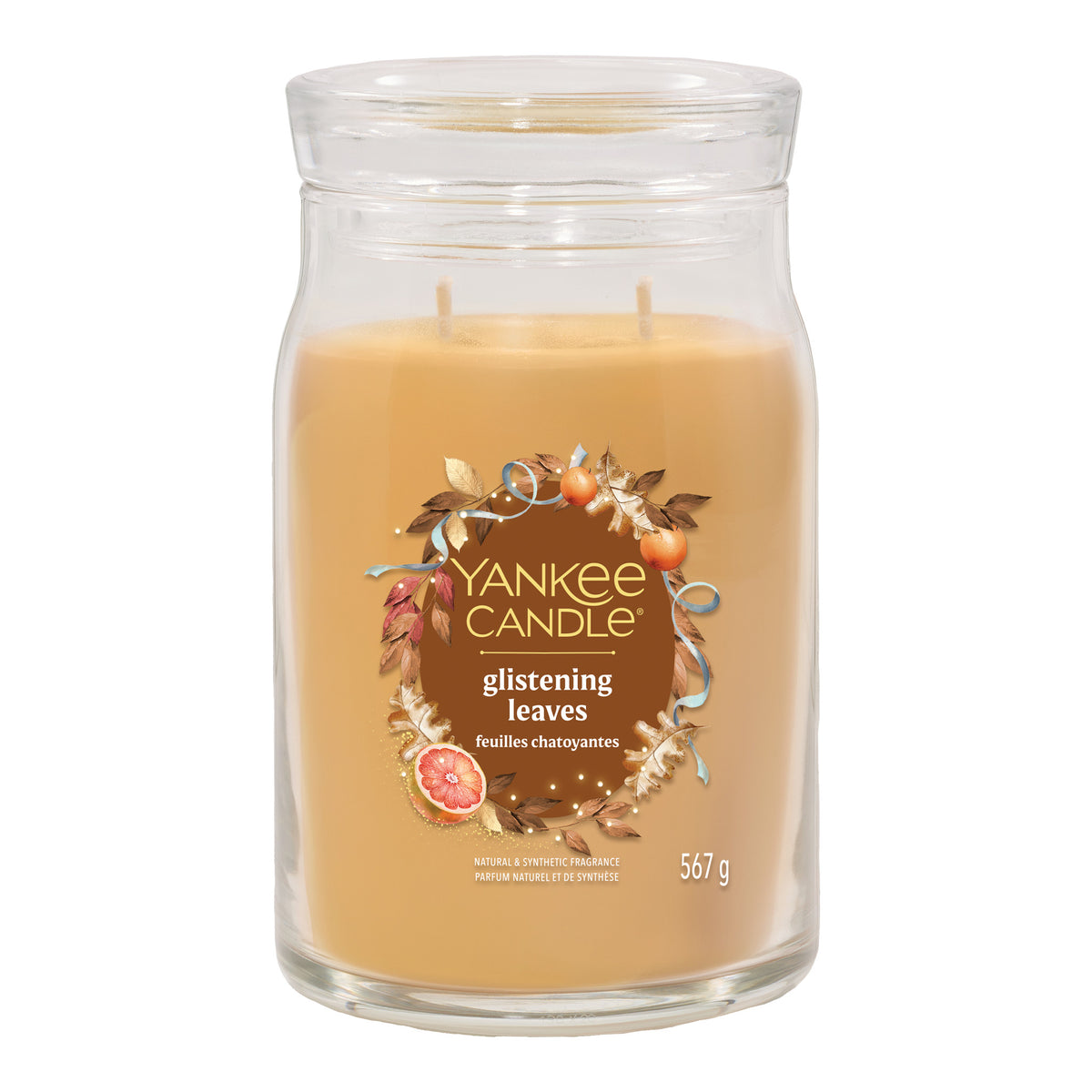 Glistening Leaves - Signature Large Jar Scented Candle