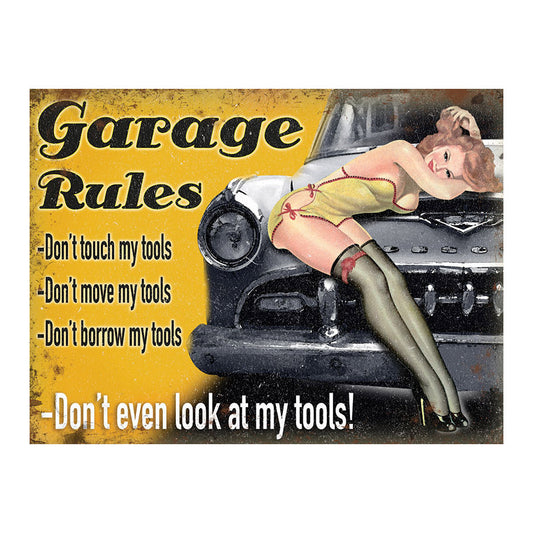 Garage Rules - Don't... (Small)