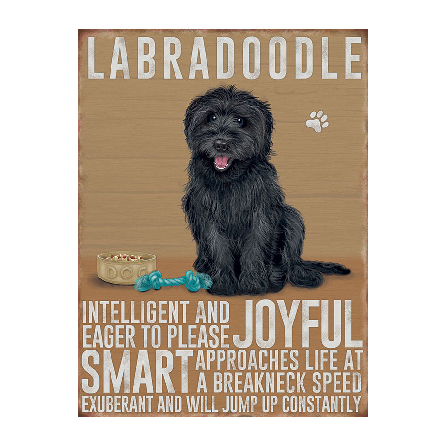 Black Labradoodle (Small)