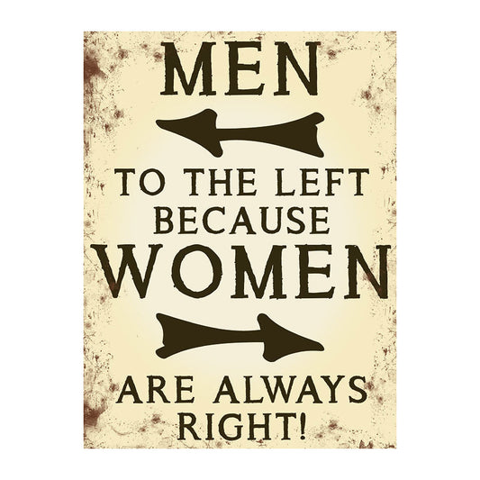Men to the Left (Small)