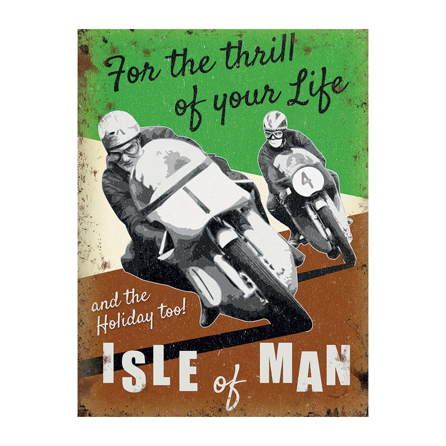 Motor Cycling - For The Thrill Of Your Life - Isle of Man (Small)