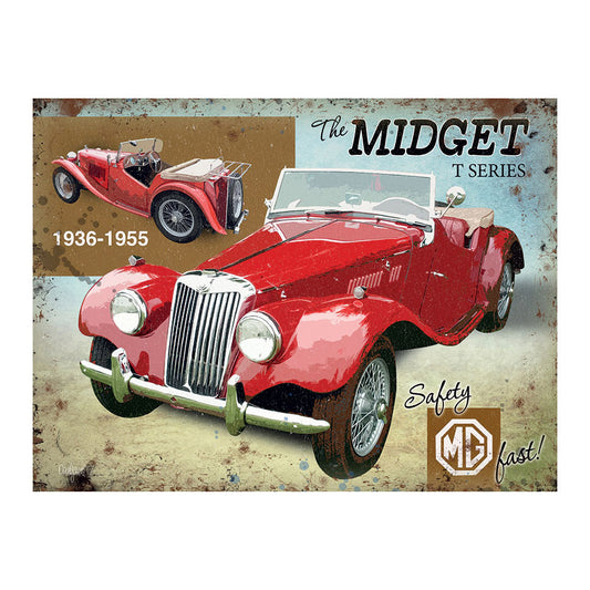 The MG Midget Classic Sports Car (Small)