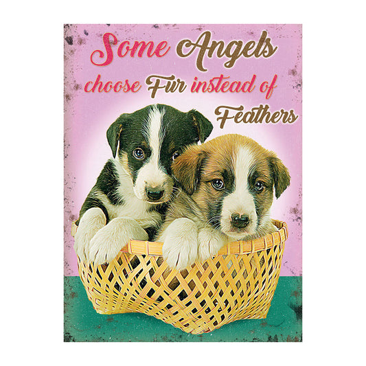 Puppies - Some Angels choose fur instead of feathers (Small)