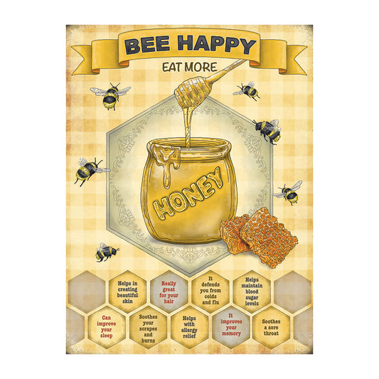 Bee Happy - Eat More Honey (Small)