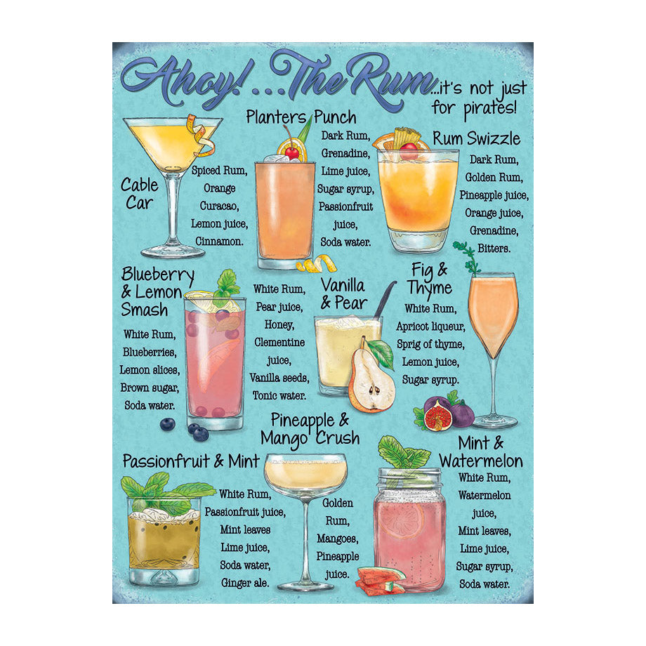 Ahoy - The Rum Cocktail Recipes (Small)