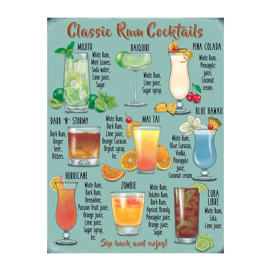 Classic Rum Cocktail Recipes (Small)