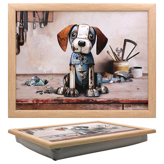 Bug Art - Scrap Beagle Lap Tray