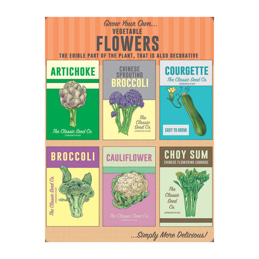Grow your own Vegetables Flowers (Small)