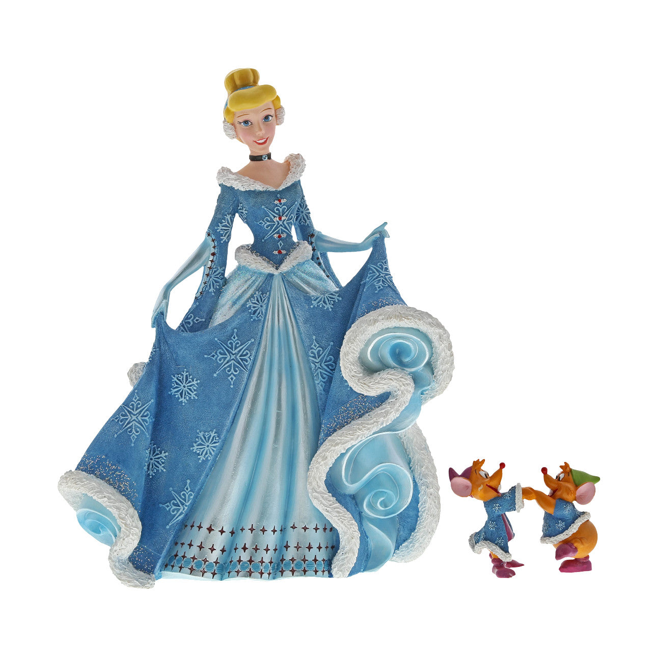 Cinderella with Jaq and Gus Gus Figurine