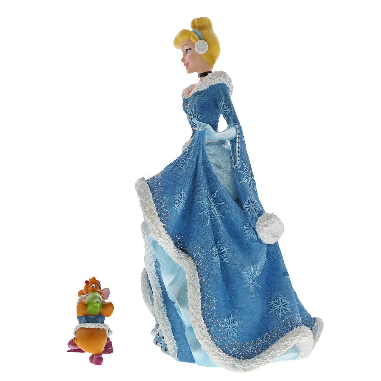 Cinderella with Jaq and Gus Gus Figurine