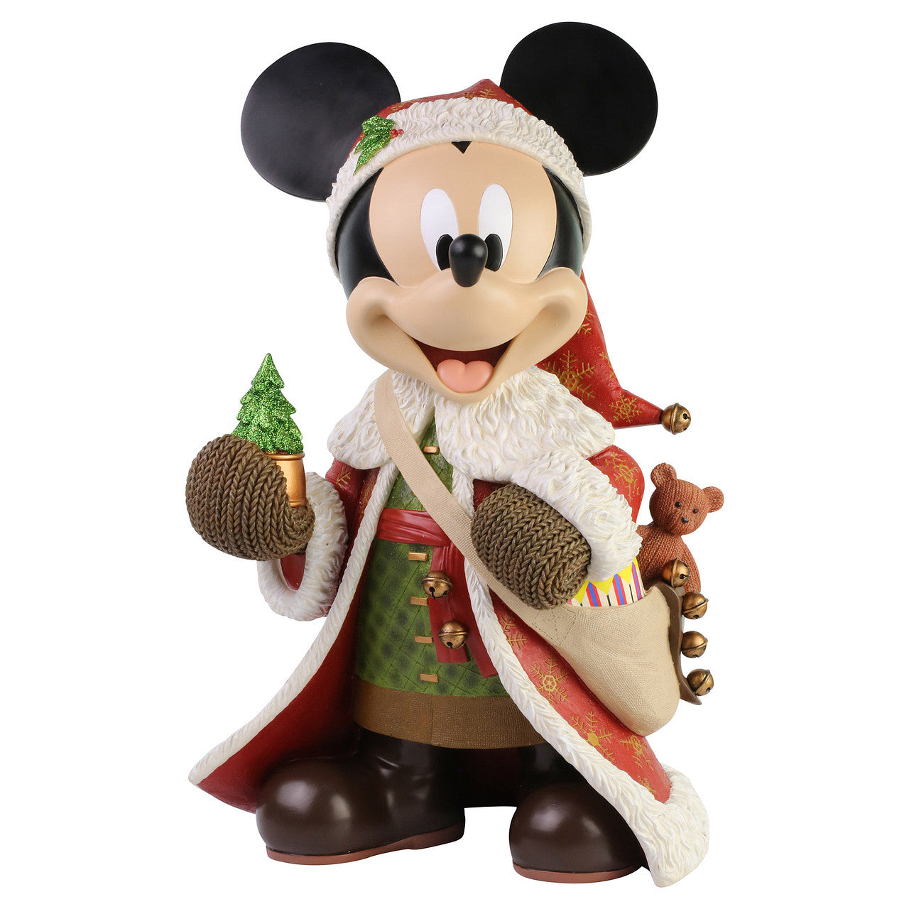 Santa Mickey Mouse - Statement Figurine