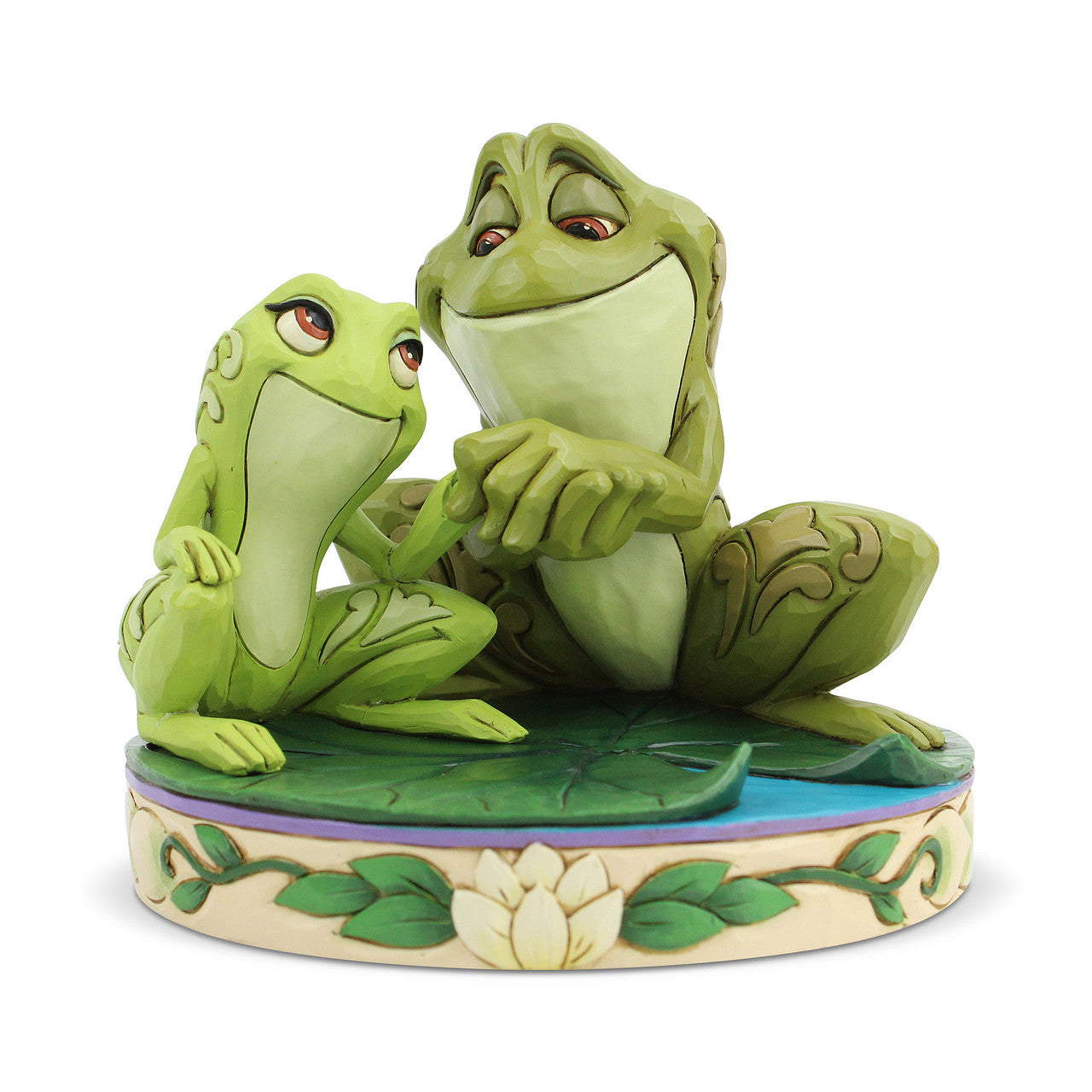 Amorous Amphibians - Tiana and Naveen as Frogs