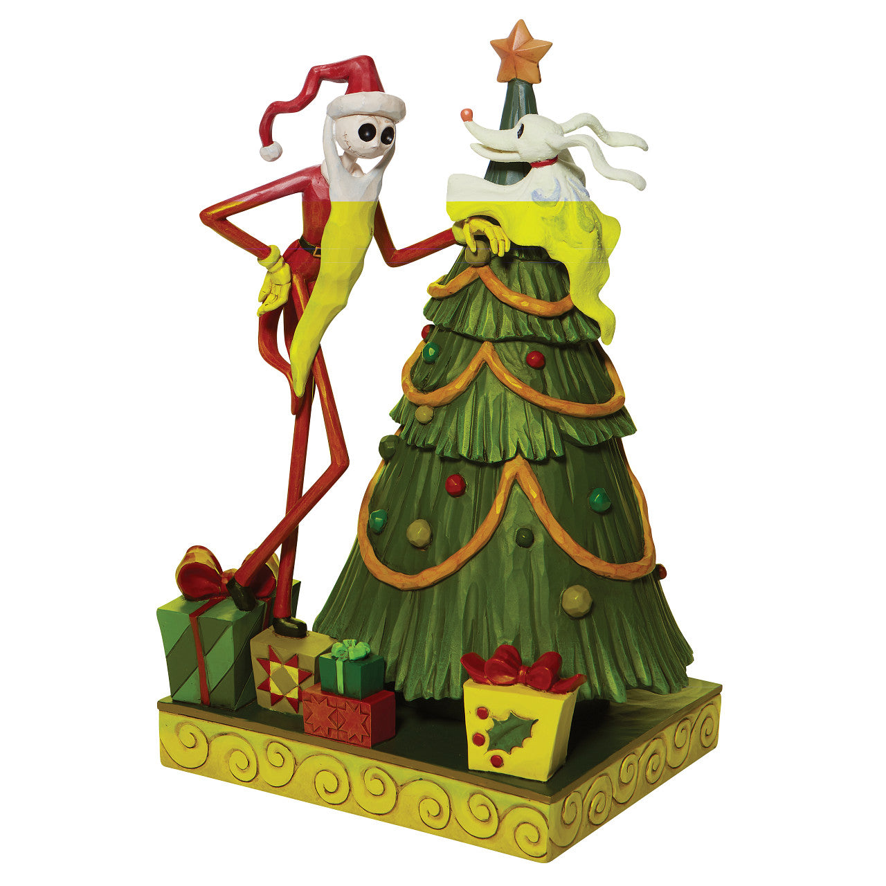 Disney Traditions Nightmare Before Christmas Santa Jack and Zero with hotsell Tree