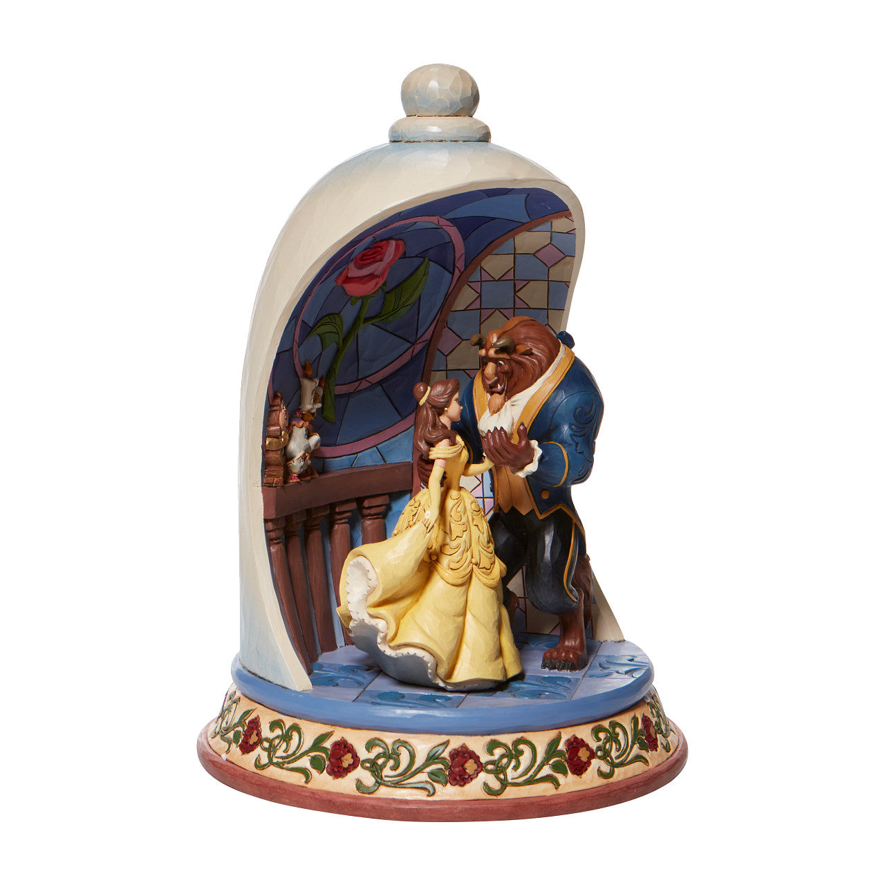Enchanted Love - Beauty and The Beast Rose Dome