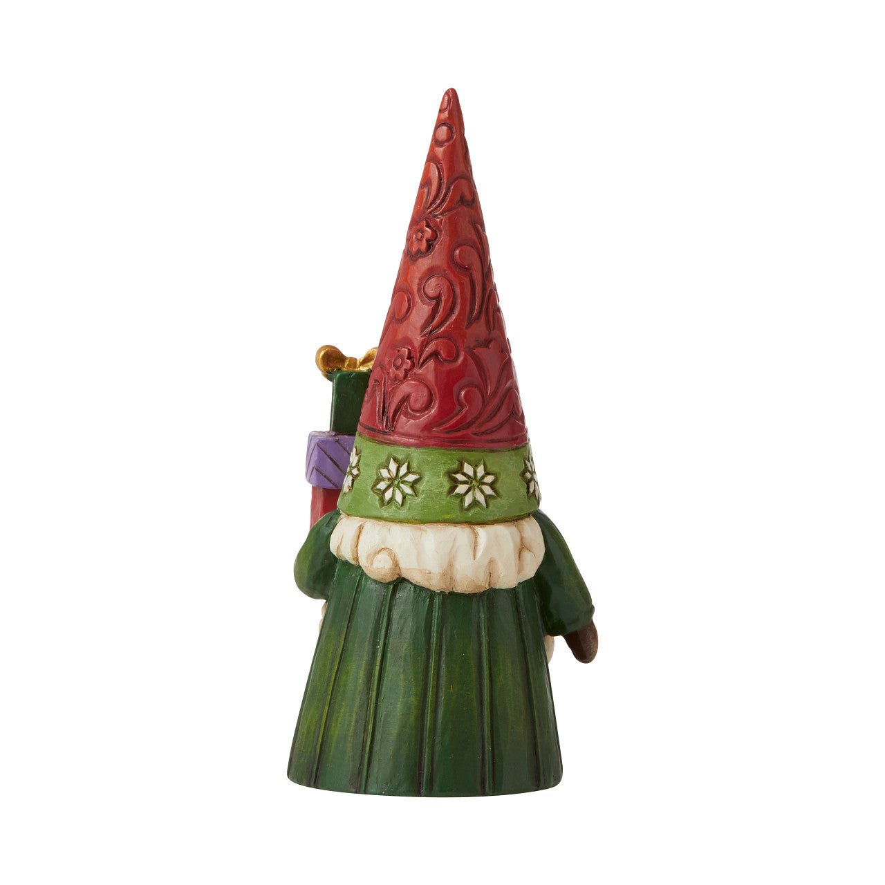 I'll Be Gnome for Christmas - Christmas Gnome Holding Gifts Figurine
