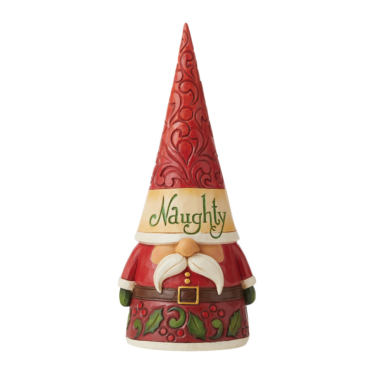 Gnome-body's Perfect - Two-Sided Naughty And Nice Gnome Figurine