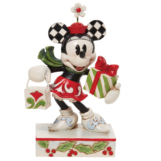 Holiday Glamour - Minnie with Bag and Present