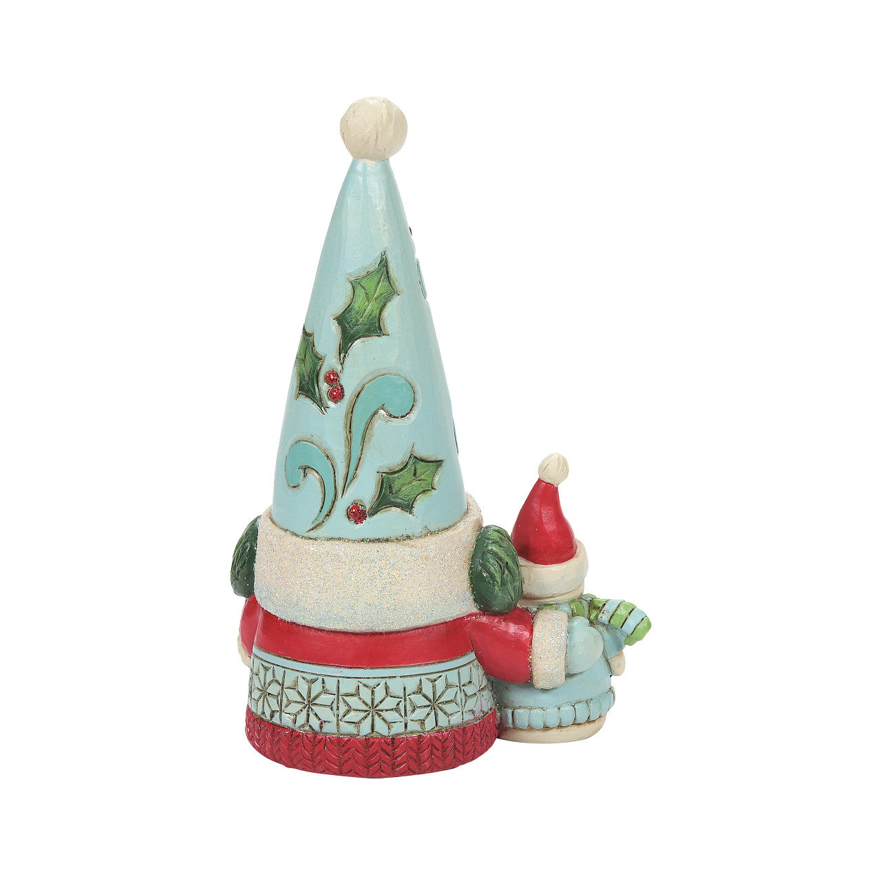 Gnomebody Like My Snowbuddy - Winter Wonderland Gnome & Snowman Figurine