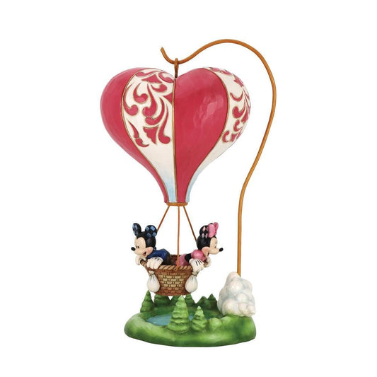 Love Takes Flight - Mickey and Minnie Heart Air Balloon