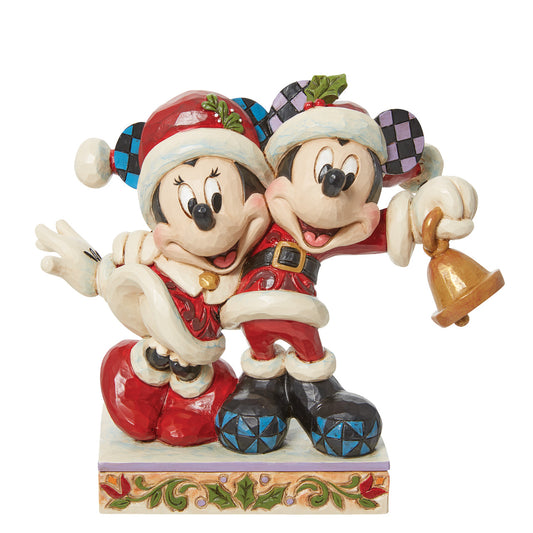 Jingle Bell - Mickey and Minnie in Santa Costume