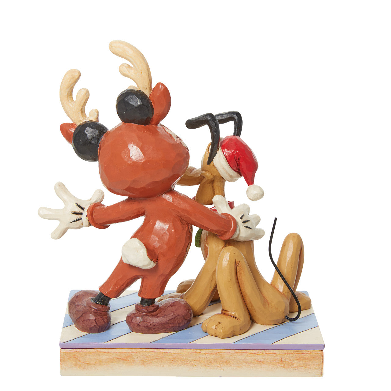 Festive Friends - Mickey in Reindeer Costume with Pluto