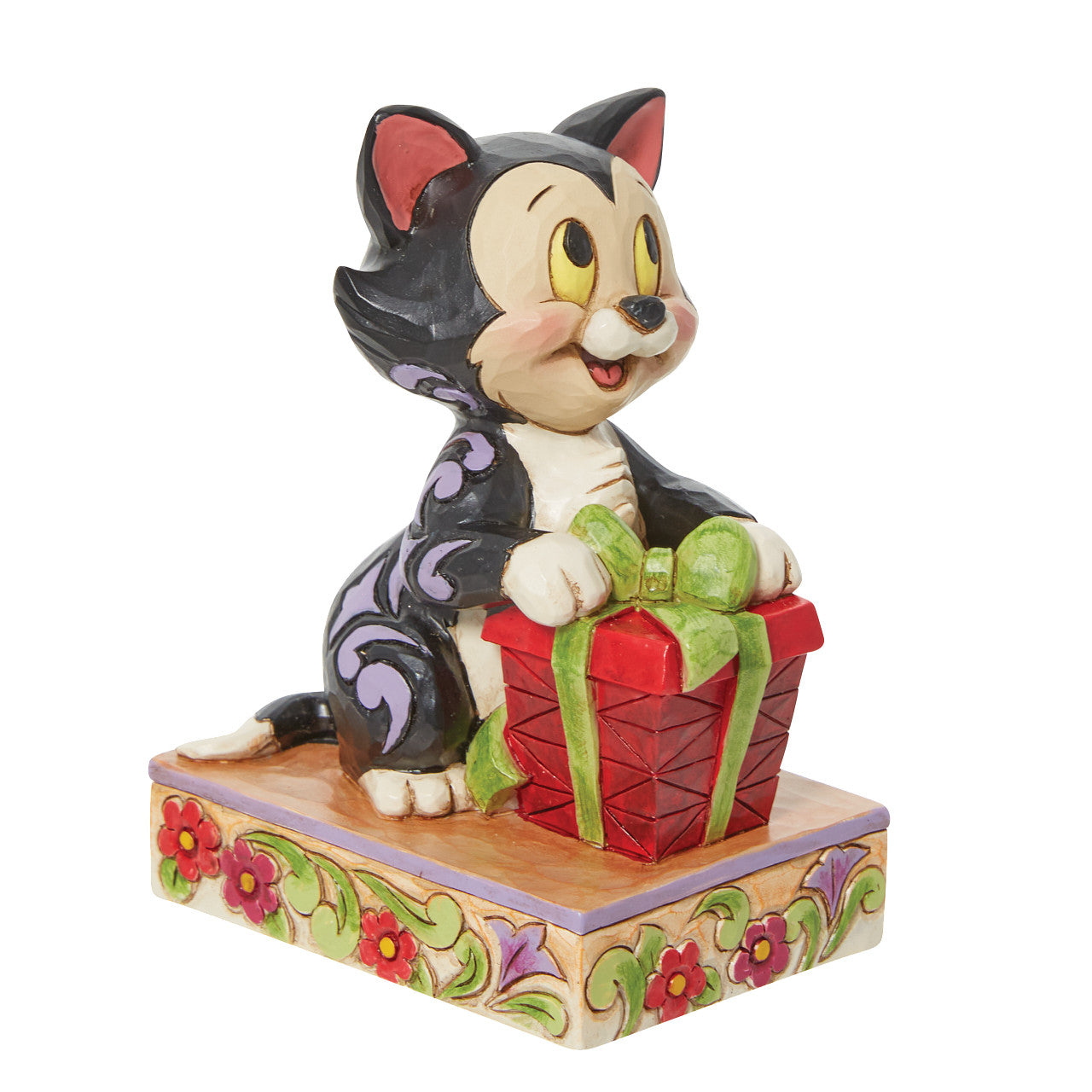 Festive Feline - Figaro with Present