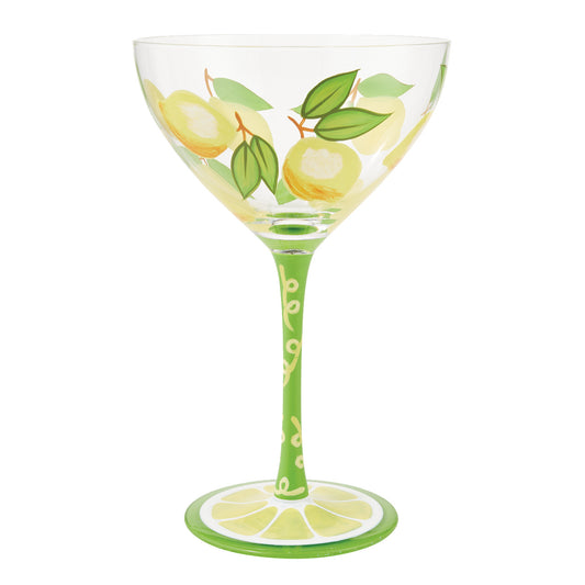 Lemon Drop Cocktail Glass