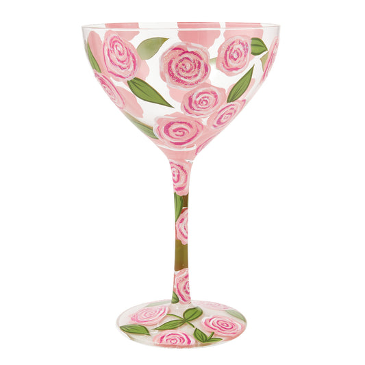 Vodka Rose Puch Cocktail Glass