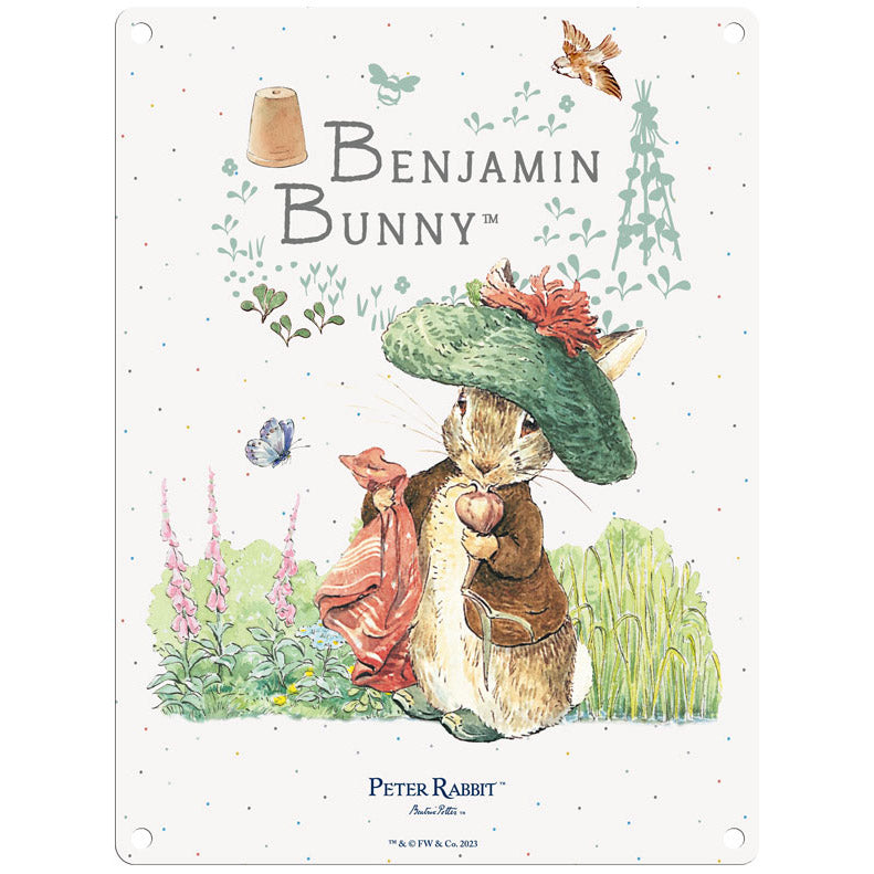 Beatrix Potter - Benjamin Bunny and Handkerchief (Small)