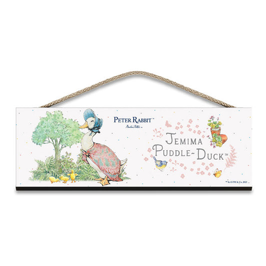 Beatrix Potter - Jemima Puddle-Duck (Wooden Sign)