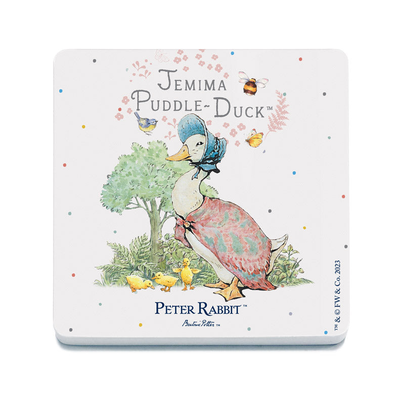 Beatrix Potter - Jemima Puddle-Duck (Drinks Coaster)