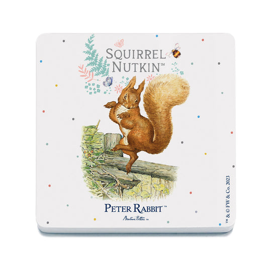 Beatrix Potter - Squirrel Nutkin (Drinks Coaster)