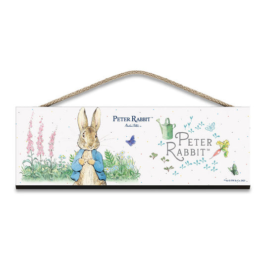 Beatrix Potter - Peter Rabbit Standing (Wooden Sign)