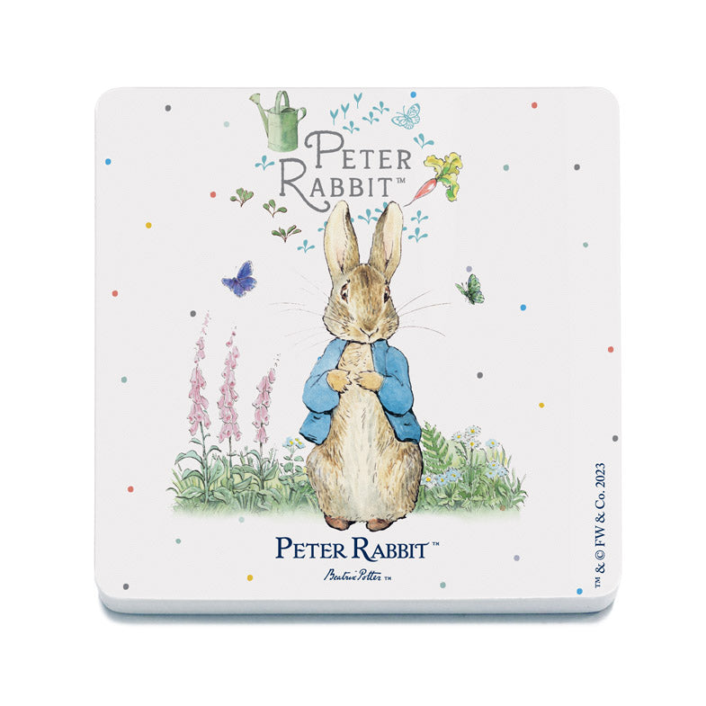 Beatrix Potter - Peter Rabbit Standing (Drinks Coaster)