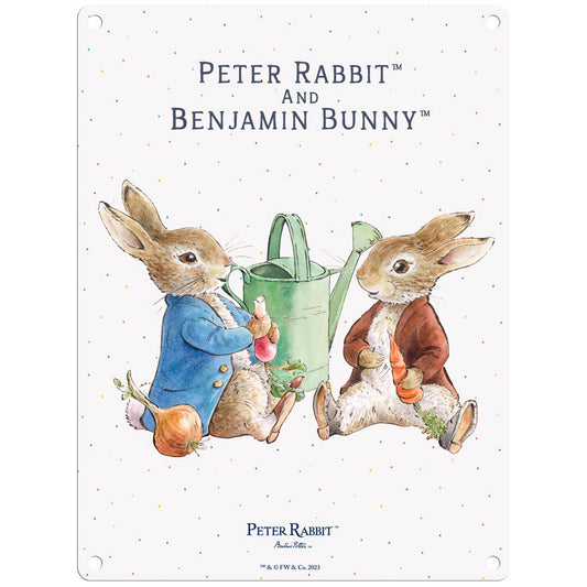 Beatrix Potter - Peter Rabbit and Benjamin Bunny eating (Small)