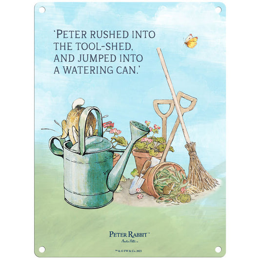Beatrix Potter - Peter Rabbit - Peter rushed into the tool-shed… (Small)