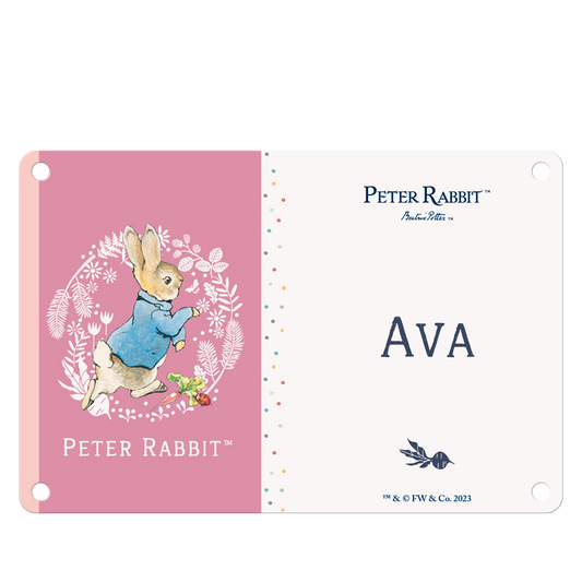 Beatrix Potter - Peter Rabbit - Ava (Named Sign)