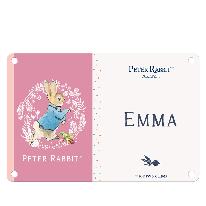 Beatrix Potter - Peter Rabbit - Emma (Named Sign)