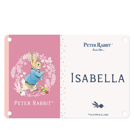 Beatrix Potter - Peter Rabbit - Isabella (Named Sign)