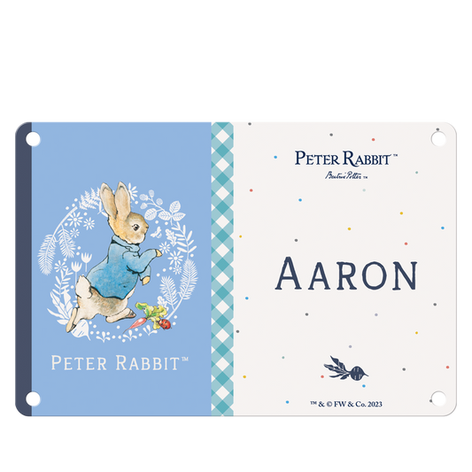 Beatrix Potter - Peter Rabbit - Aaron (Named Sign)