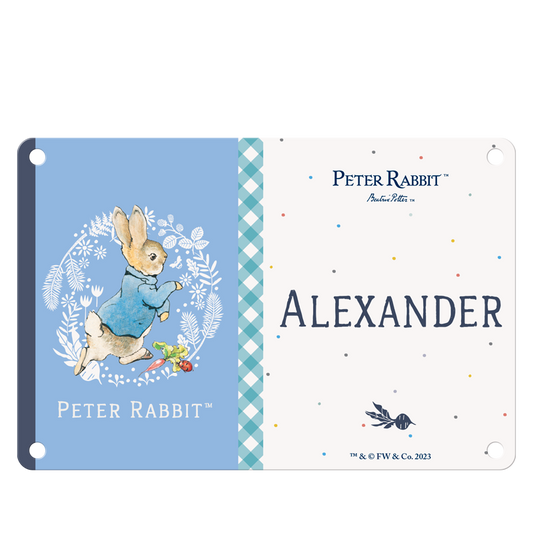 Beatrix Potter - Peter Rabbit - Alexander (Named Sign)