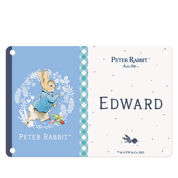 MM6371 - Beatrix Potter - Peter Rabbit - Edward (Named Sign) – PresHunt