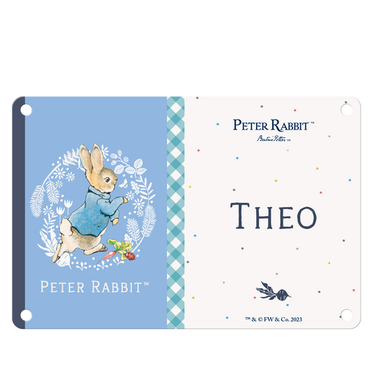 Beatrix Potter - Peter Rabbit - Theo (Named Sign)