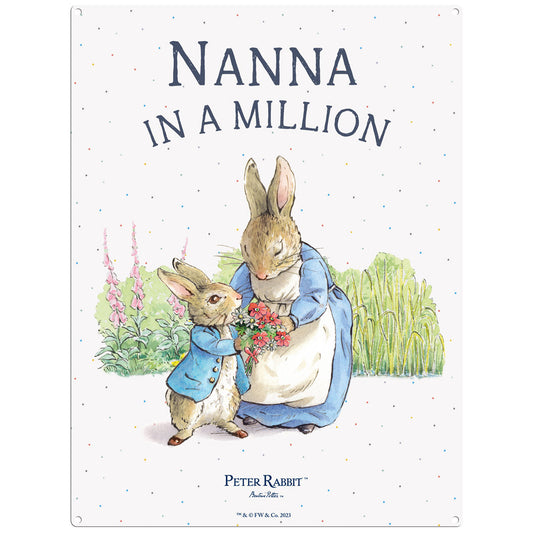Beatrix Potter - Peter Rabbit - NANNA in a MILLION (Small)