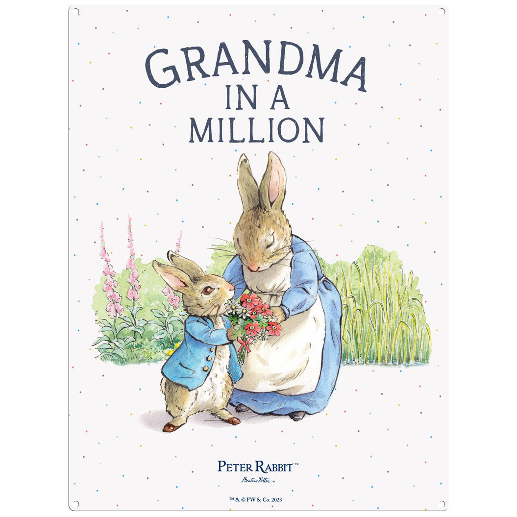 Beatrix Potter - Peter Rabbit - GRANDMA in a MILLION (Small)