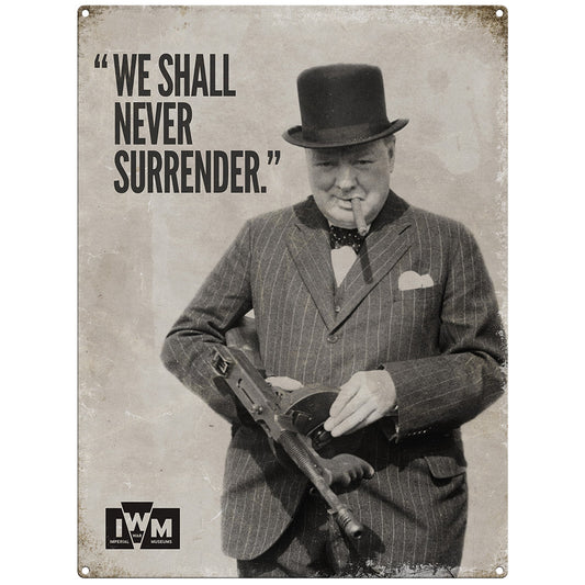 Churchill - We Shall Never Surrender (Small)